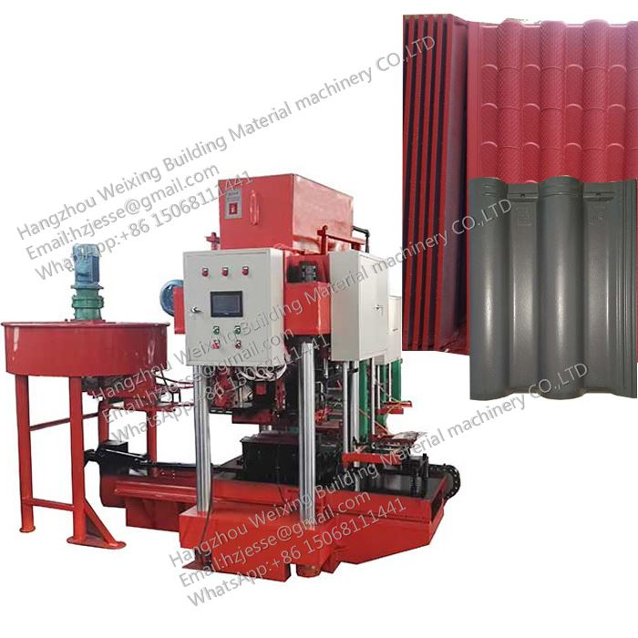 Automatische betoncement holle blokmachine
